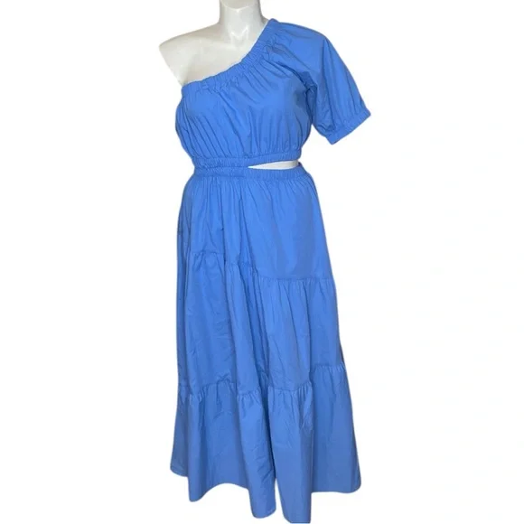 Steve Madden Leena Maxi Dress in Ultramarine Blue Size XL - Picture 2 of 8